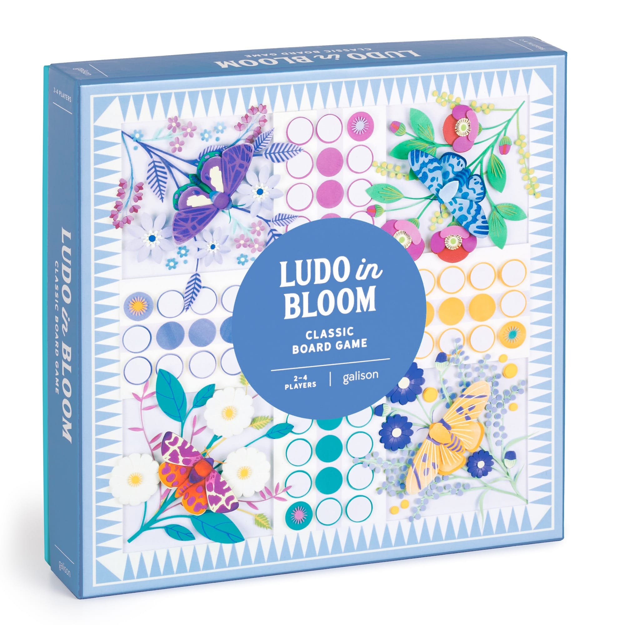 Ludo In Bloom Classic Board Game Set – Galison