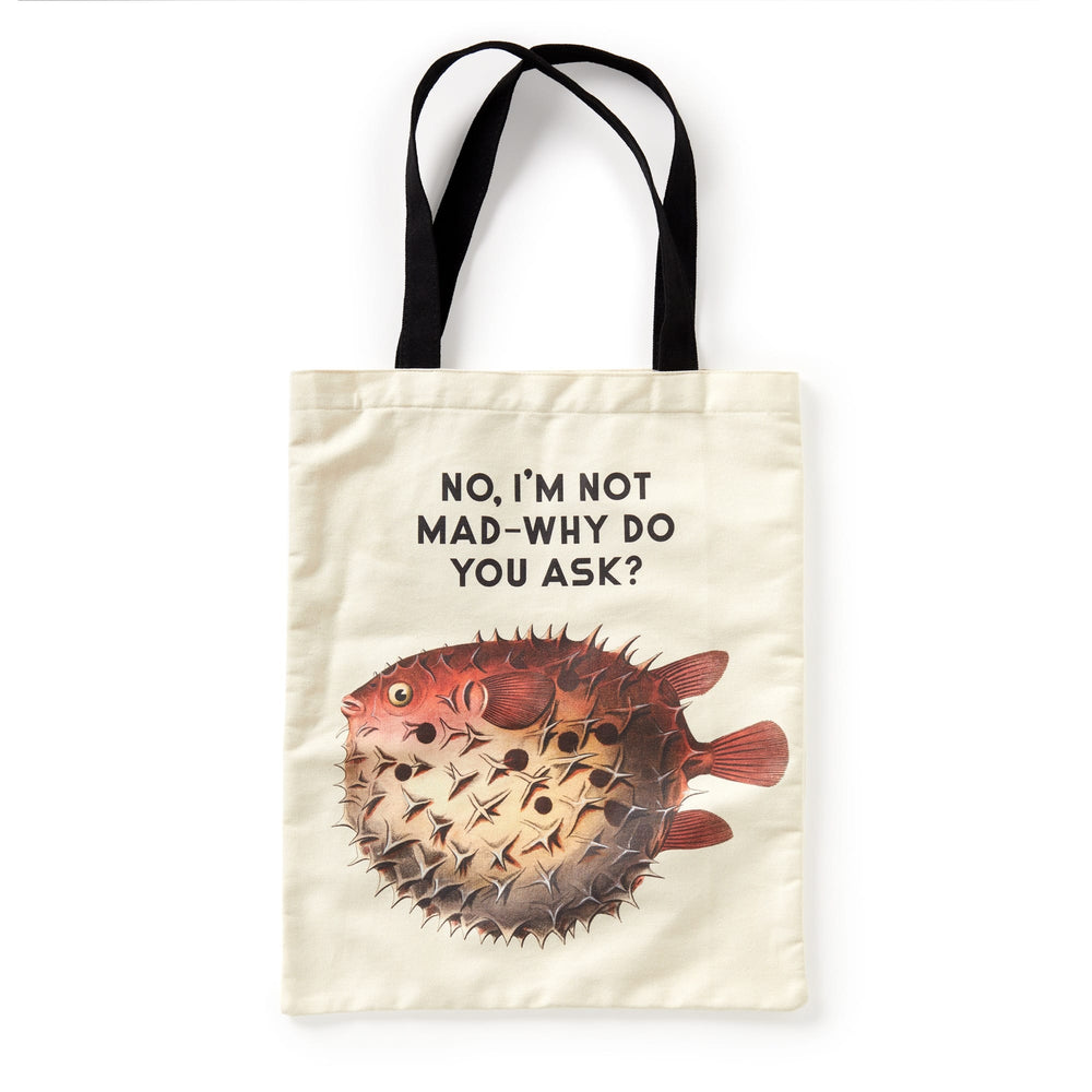 Judgy Fish Canvas Tote