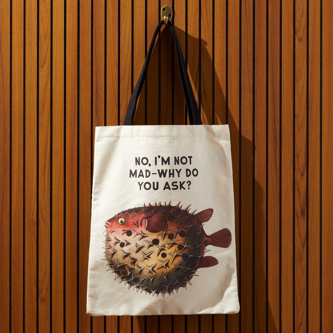 Judgy Fish Canvas Tote