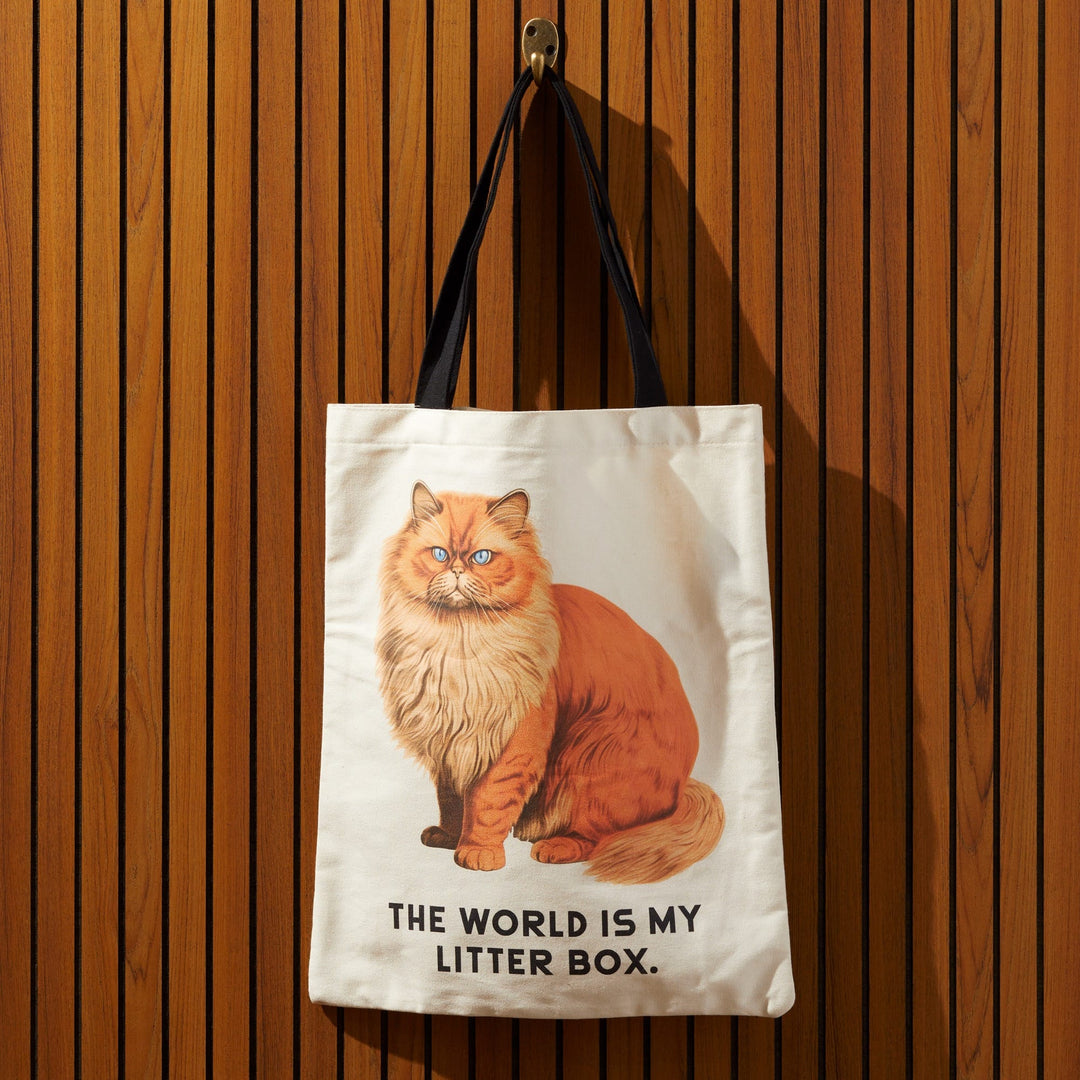 Moody Cats Canvas Tote