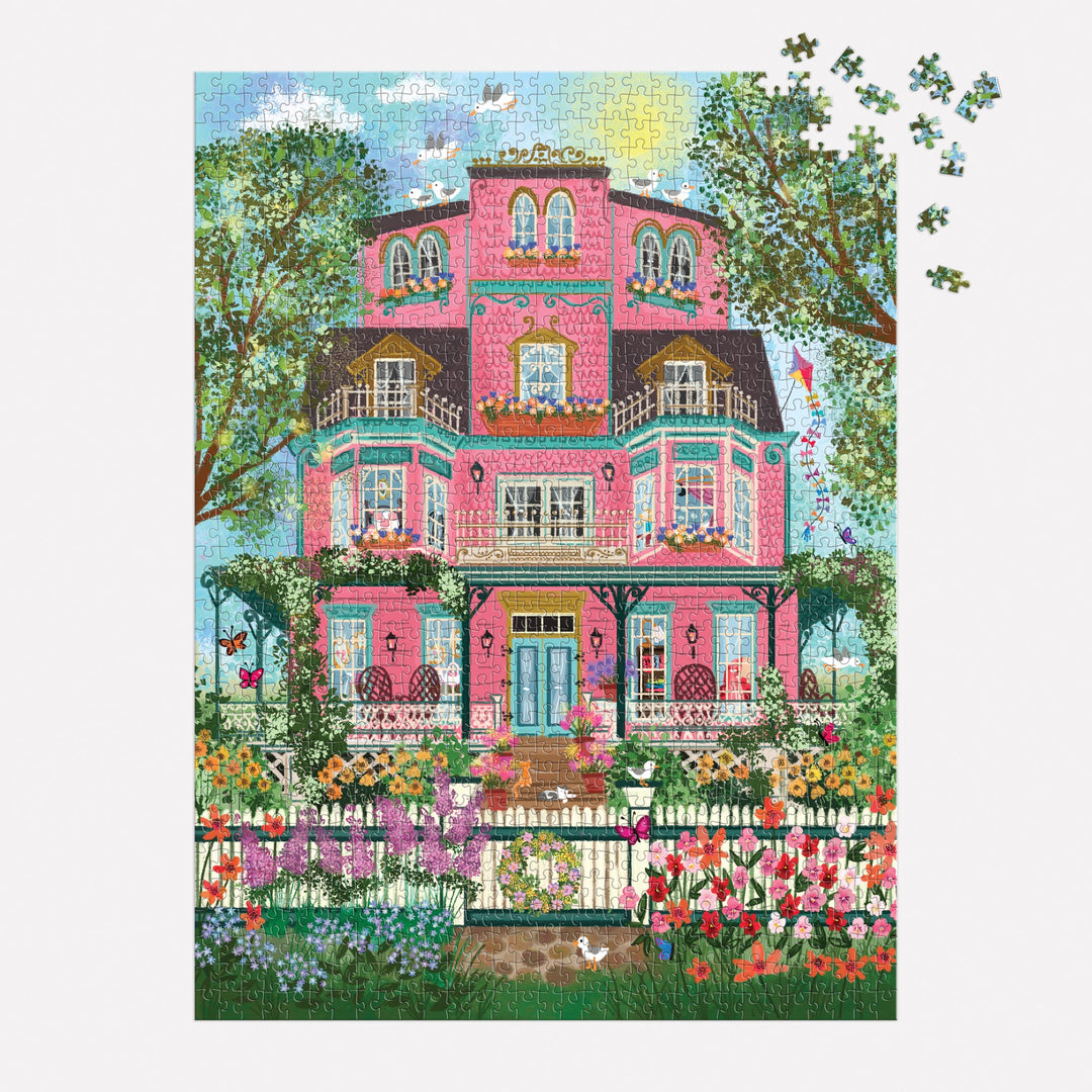 Joy Laforme Capeside Victorian 1000 Piece Foil Puzzle