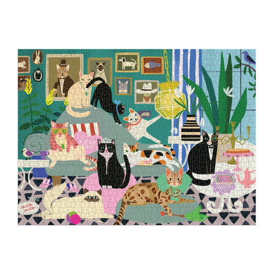 Glamour Cats 1000 Piece Puzzle