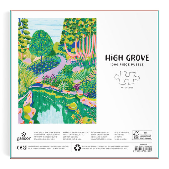 High Grove 1000 Piece Puzzle in Square Box