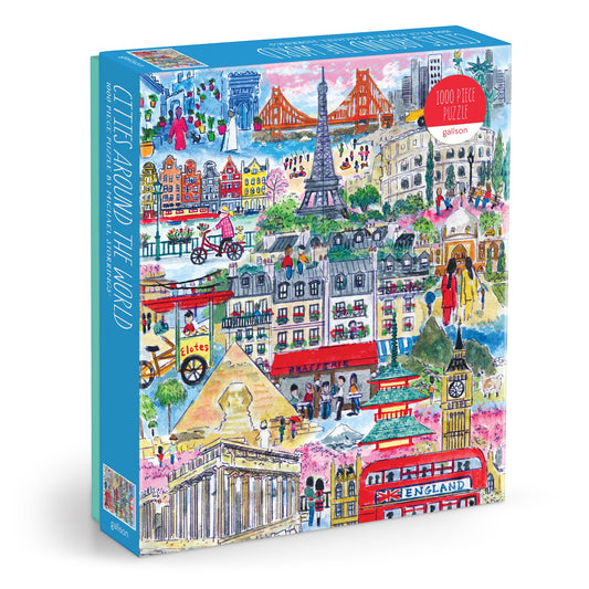 Michael Storrings Cities Around the World 1000 Piece Puzzle