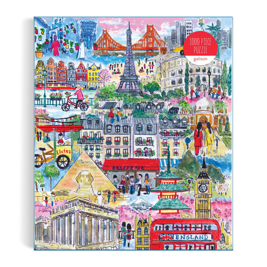 Michael Storrings Cities Around the World 1000 Piece Puzzle