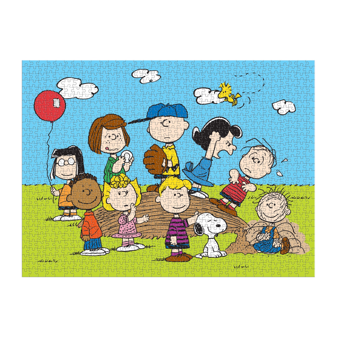 Peanuts Baseball 1000 Piece Puzzle