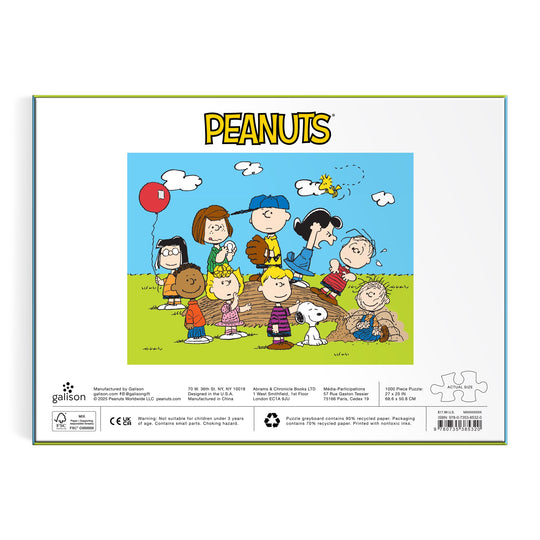 Peanuts Baseball 1000 Piece Puzzle