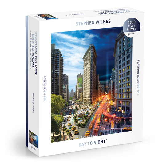 Stephen Wilkes Day To Night Flatiron 1000 Piece Puzzle