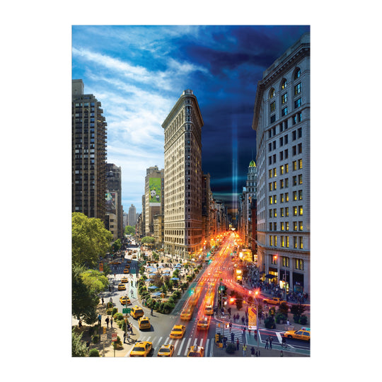 Stephen Wilkes Day To Night Flatiron 1000 Piece Puzzle