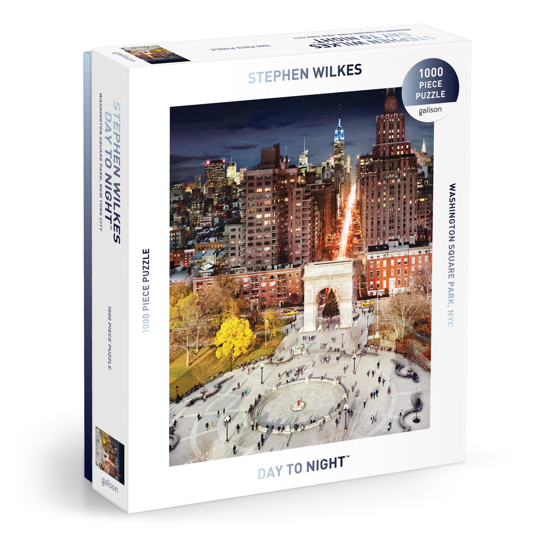 Stephen Wilkes Day To Night Washington Square Park 1000 Piece Puzzle