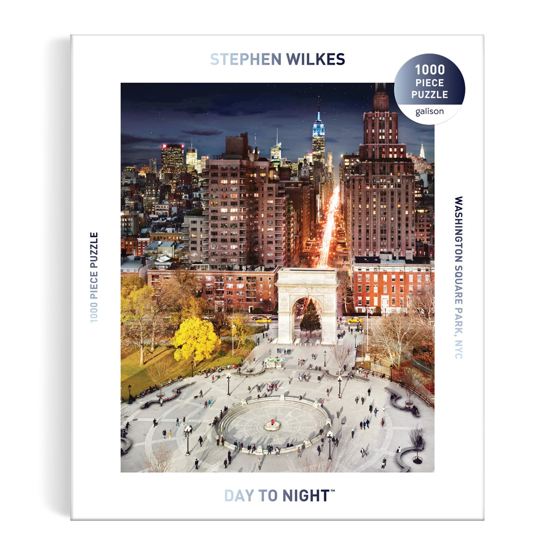 Stephen Wilkes Day To Night Washington Square Park 1000 Piece Puzzle