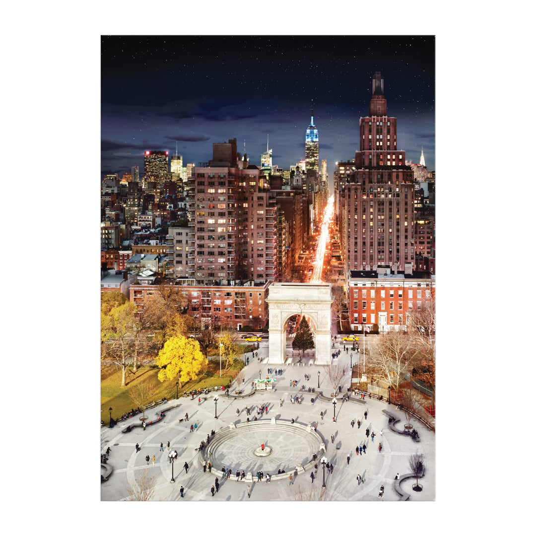 Stephen Wilkes Day To Night Washington Square Park 1000 Piece Puzzle