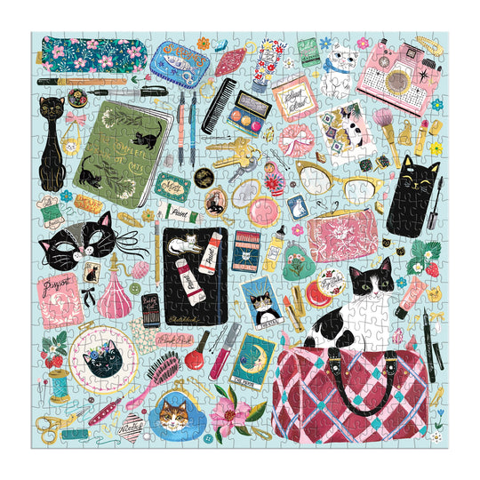 Purrfect Accessories 500 Piece Foil Puzzle