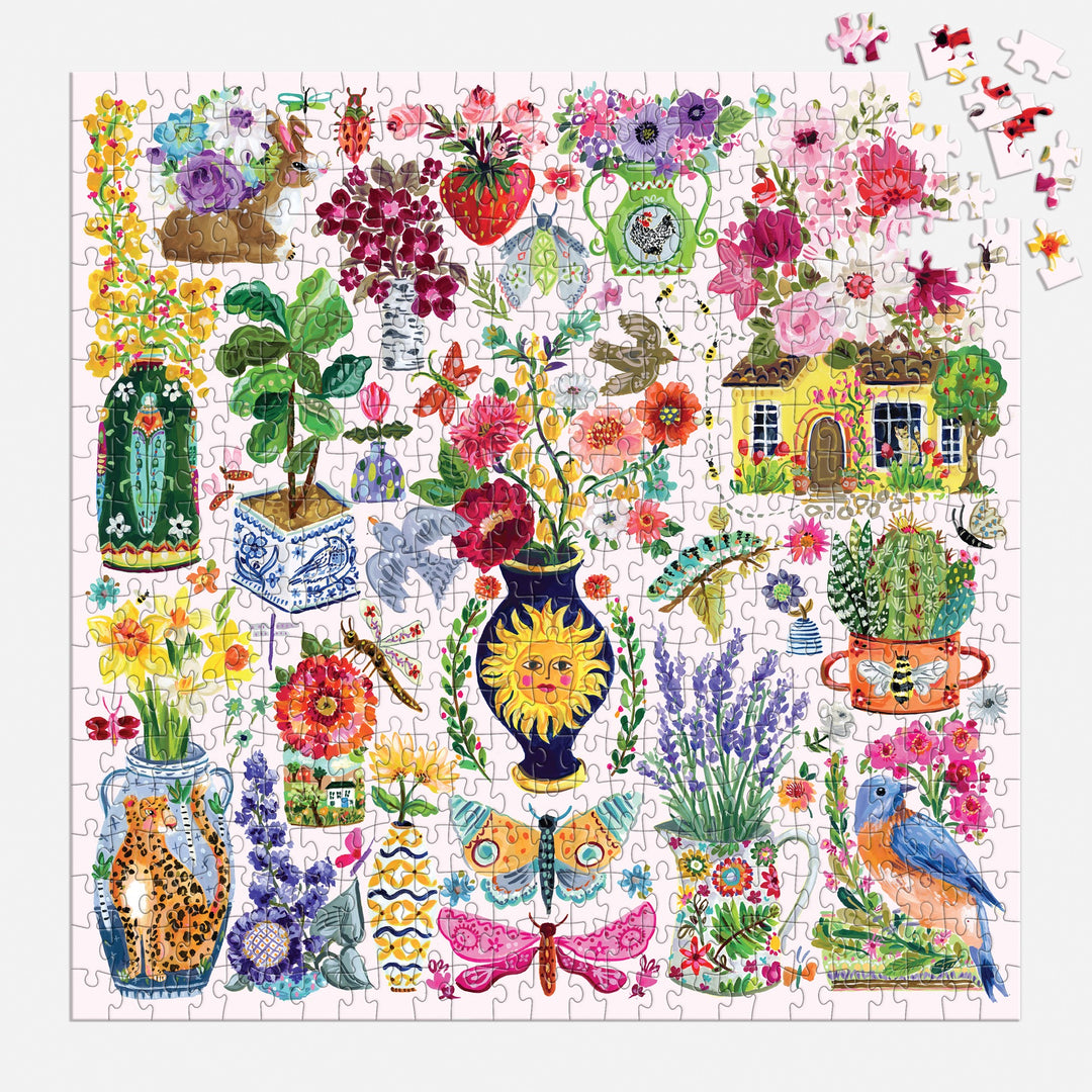 Buzzy Bouquets 500 Piece Puzzle