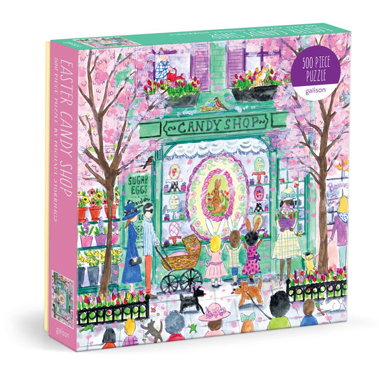 Michael Storrings Easter Candy Shop 500 Piece Puzzle