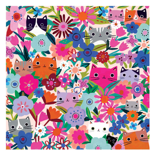 Blooming Cats 500 Piece Puzzle