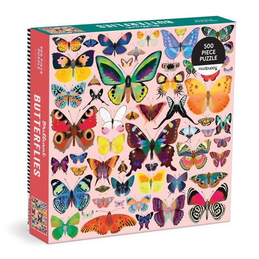 Brilliant Butterflies 500 Piece Puzzle