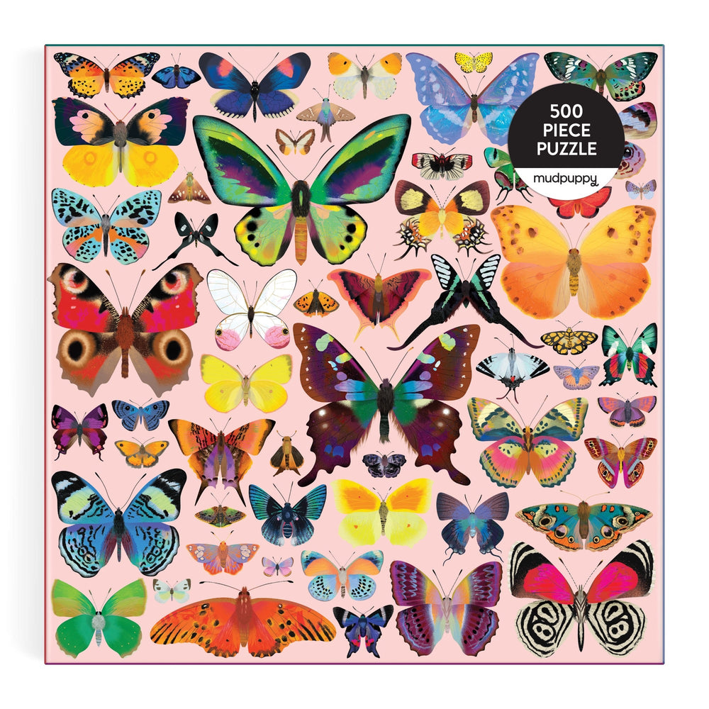 Brilliant Butterflies 500 Piece Puzzle