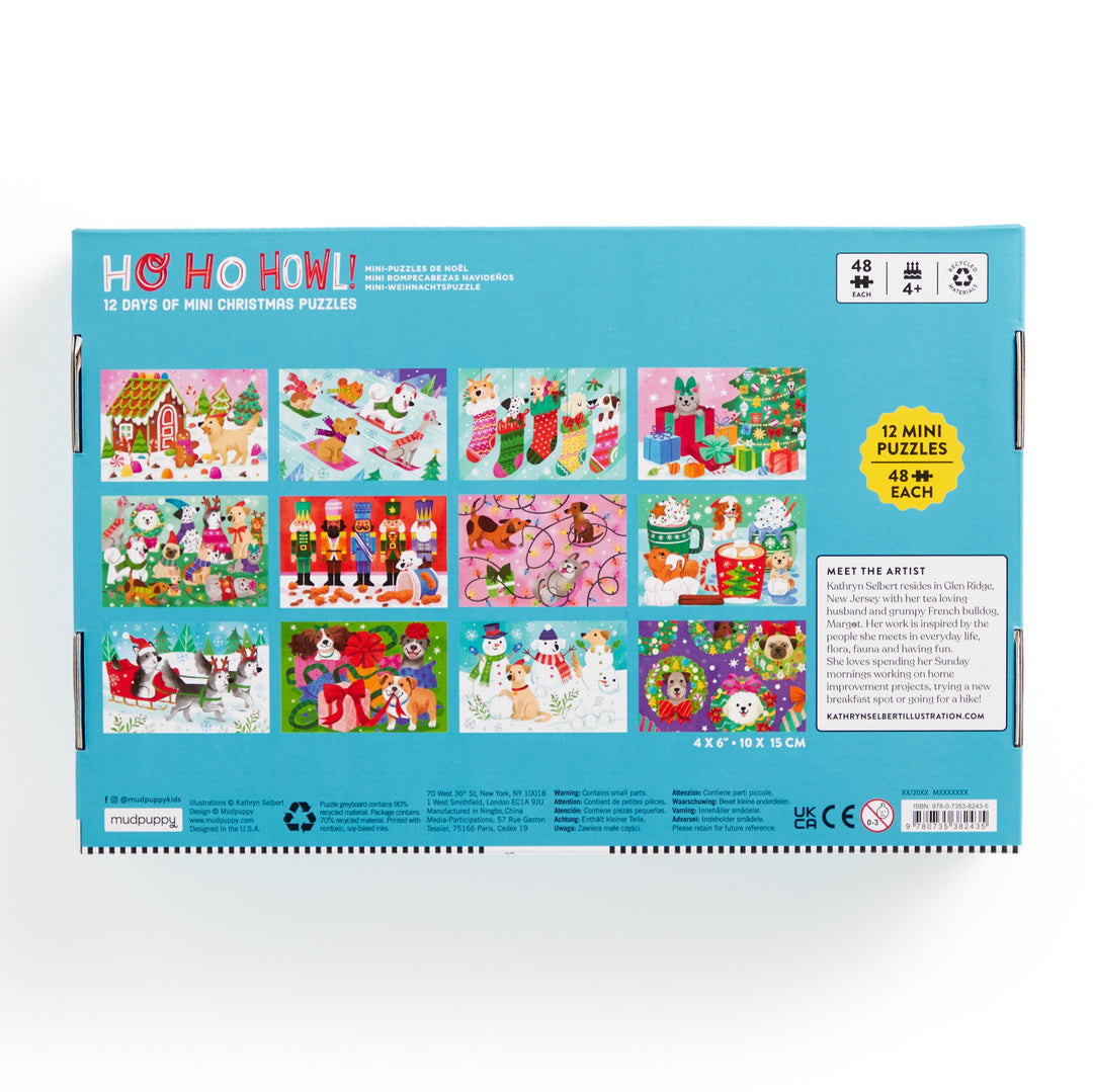 Ho Ho Howl! Countdown Puzzle Set