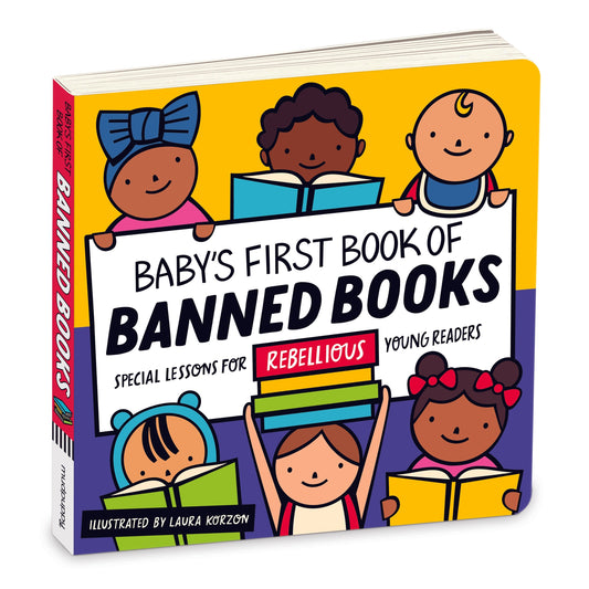 Baby's First Book of Banned Books Board Book Laura Korzon 