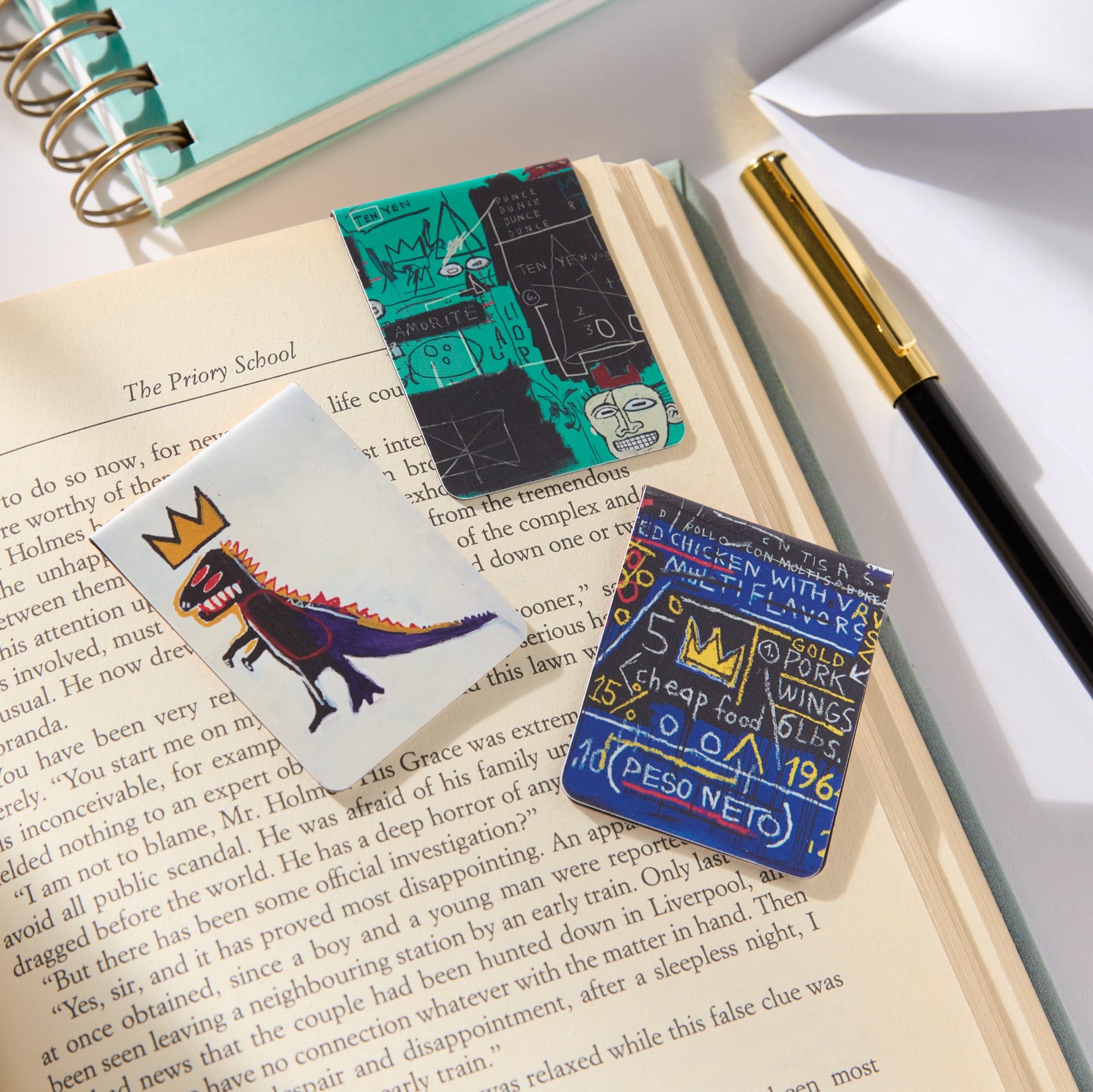 Basquiat Magnetic Bookmarks