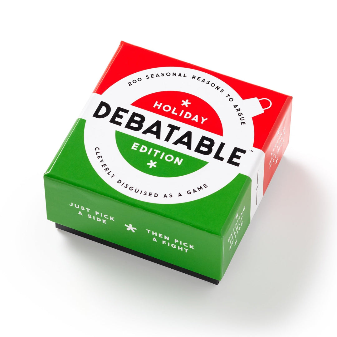 Debatable Holiday Edition Social Game Games Brass Monkey Goods 