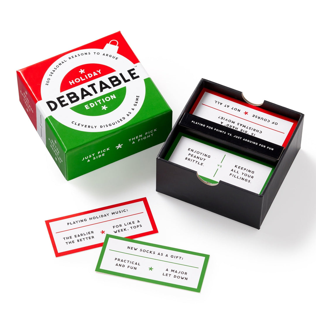 Debatable Holiday Edition Social Game Games Brass Monkey Goods 