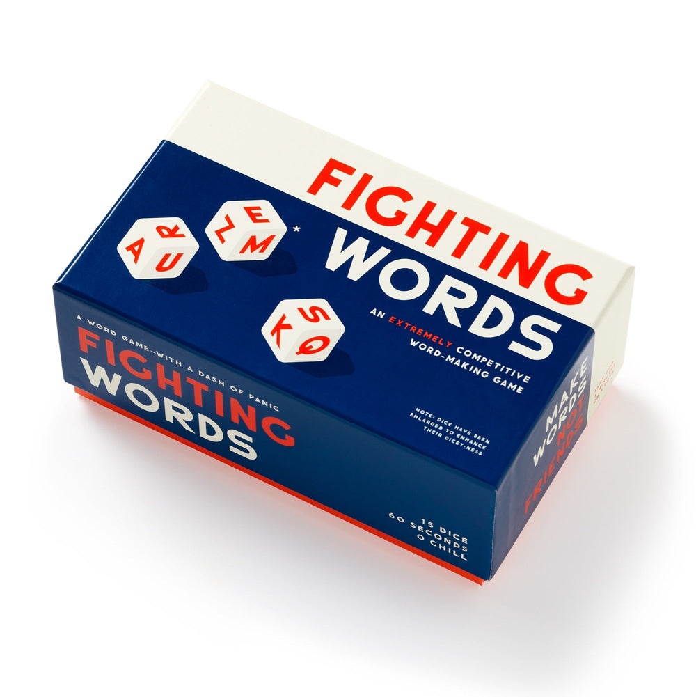 Fighting Words Dice Game Games Brass Monkey Goods 