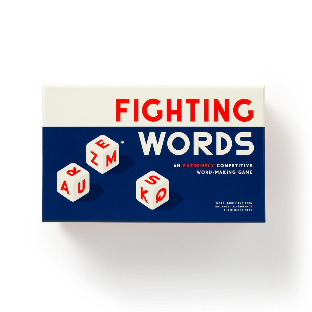 Fighting Words Dice Game Games Brass Monkey Goods 