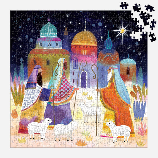 Journey Of Three Kings 500 Piece Puzzle Jigsaw Puzzle Ag Jatkowska 