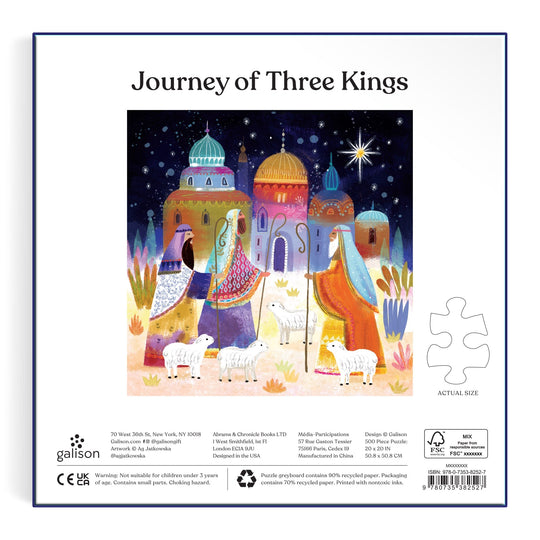 Journey Of Three Kings 500 Piece Puzzle Jigsaw Puzzle Ag Jatkowska 