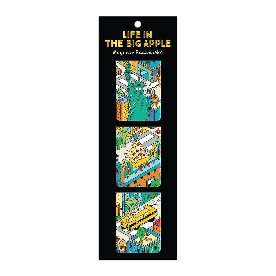 Life In The Big Apple Magnetic Bookmarks Bookmarks Hyesu Lee 