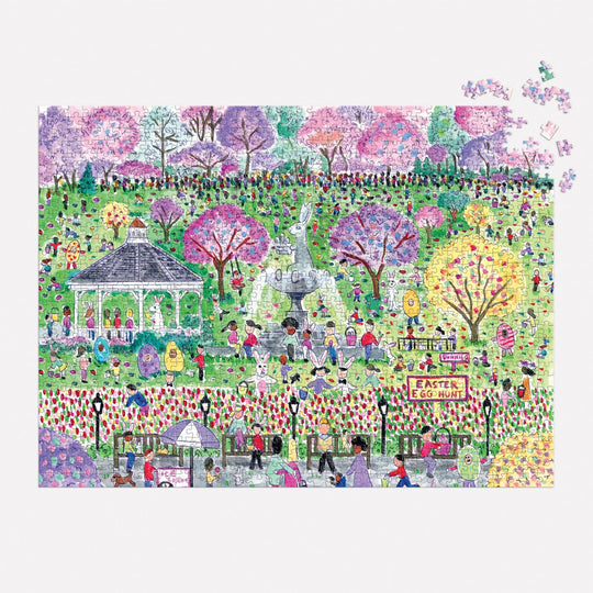 Michael Storrings Easter Egg Hunt 1000 Piece Puzzle 1000 Piece Puzzles Michael Storrings 