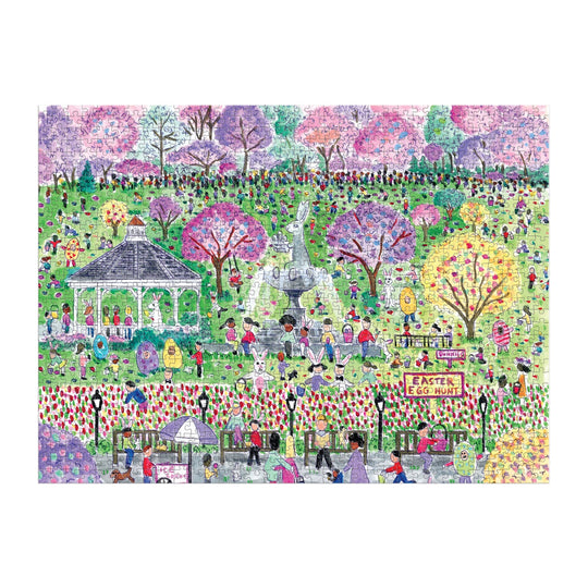 Michael Storrings Easter Egg Hunt 1000 Piece Puzzle 1000 Piece Puzzles Michael Storrings 