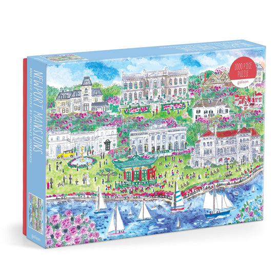 Michael Storrings Newport Mansions 1000 Piece Puzzle Jigsaw Puzzle Michael Storrings 