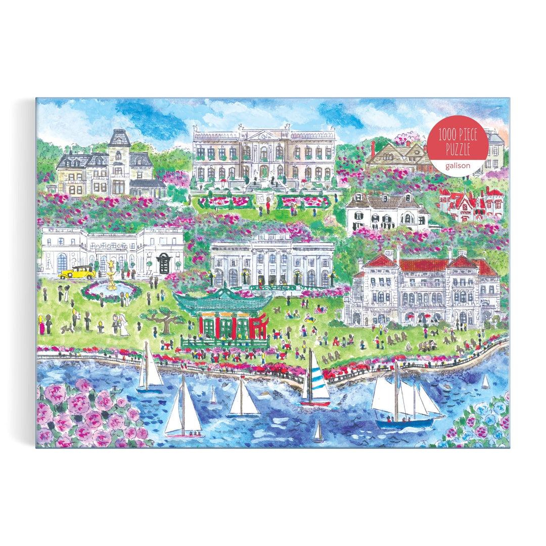 Michael Storrings Newport Mansions 1000 Piece Puzzle Jigsaw Puzzle Michael Storrings 