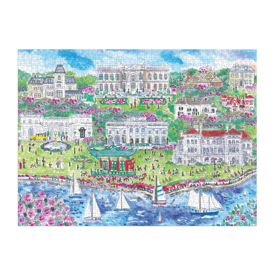 Michael Storrings Newport Mansions 1000 Piece Puzzle Jigsaw Puzzle Michael Storrings 