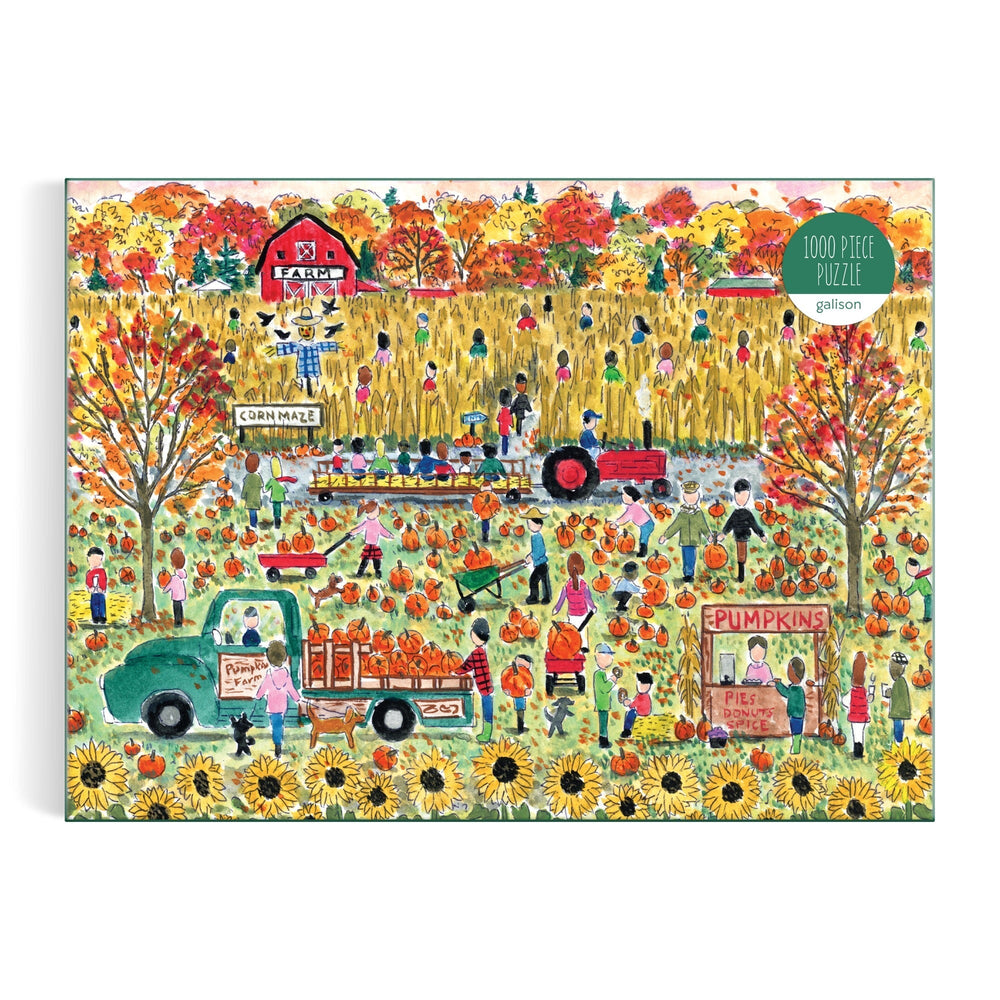 Michael Storrings Pumpkin Patch 1000 Piece Puzzle Jigsaw Puzzle Michael Storrings 