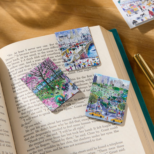 Michael Storrings Walk in the Park Magnetic Bookmarks Bookmarks Michael Storrings 