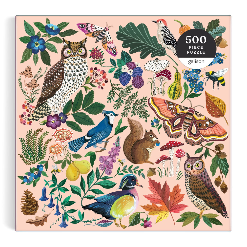 Nature in Autumn 500 Piece Puzzle Jigsaw Puzzle Christine De Carvalho 