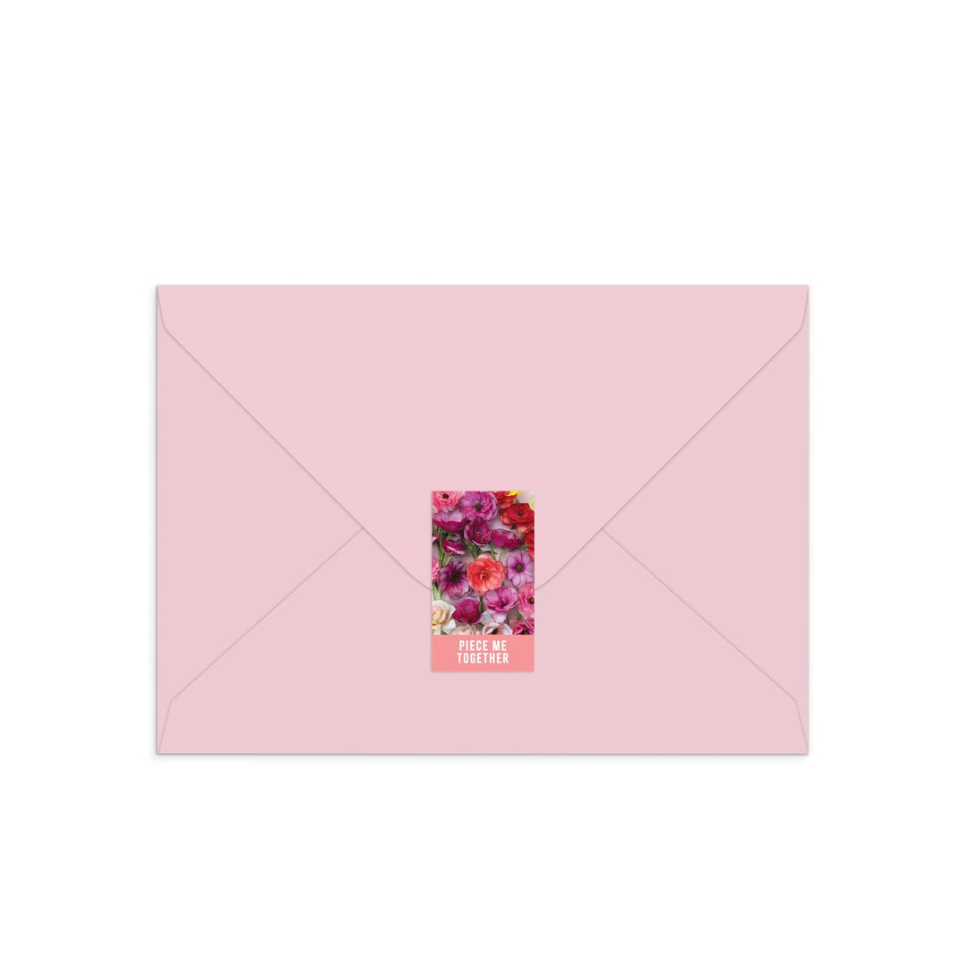 Ranunculus Greeting Card Puzzle Jigsaw Puzzle Christine Chitnis 