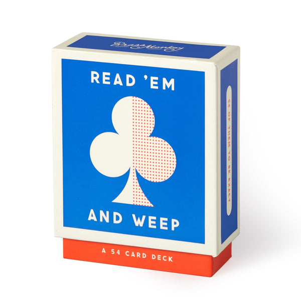 Read 'Em and Weep Playing Card Set