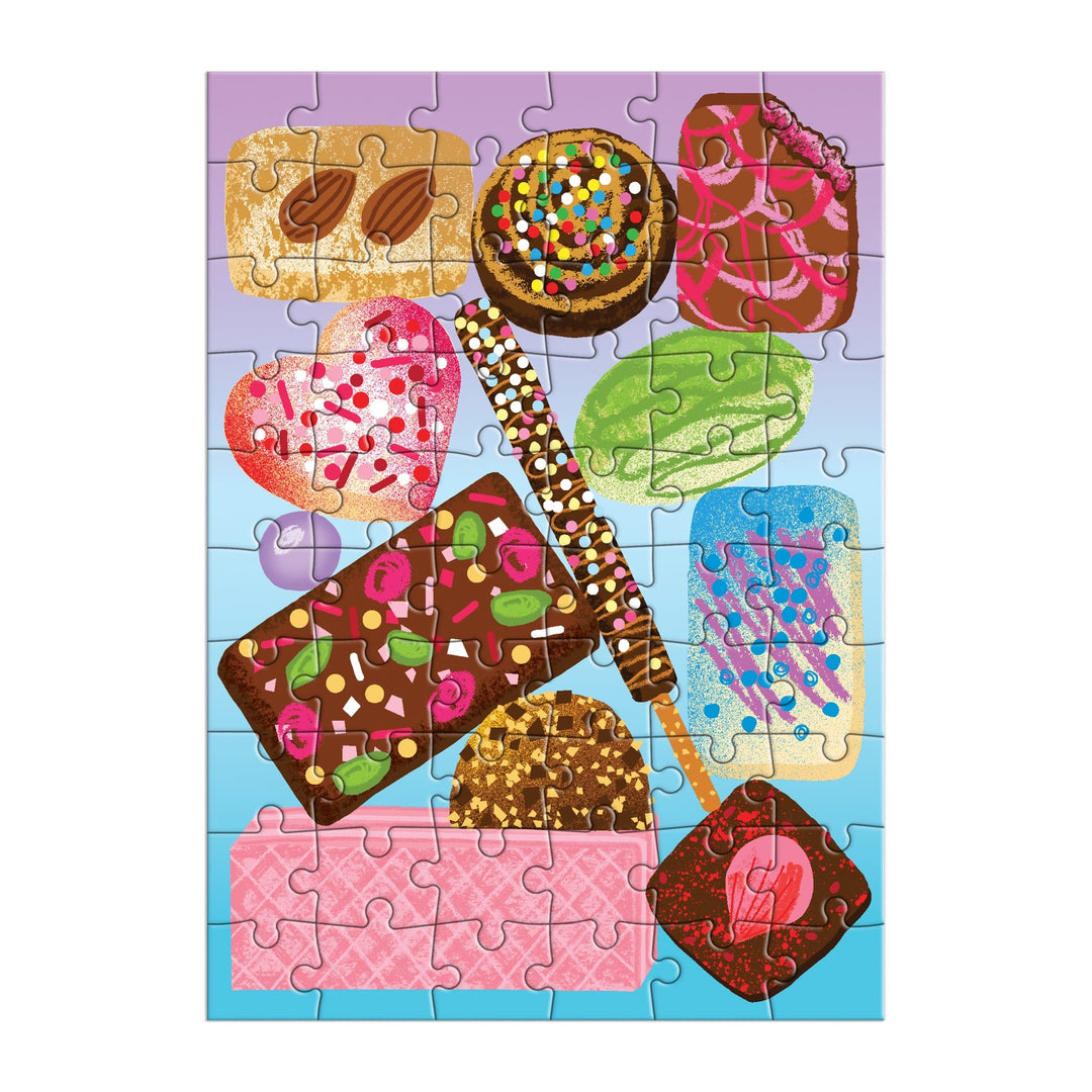 Sweets for the Sweet Greeting Card Puzzle Jigsaw Puzzle Alice Oehr 