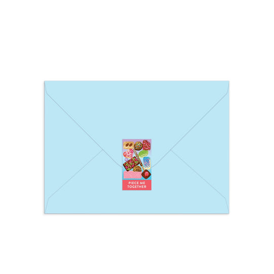 Sweets for the Sweet Greeting Card Puzzle Jigsaw Puzzle Alice Oehr 