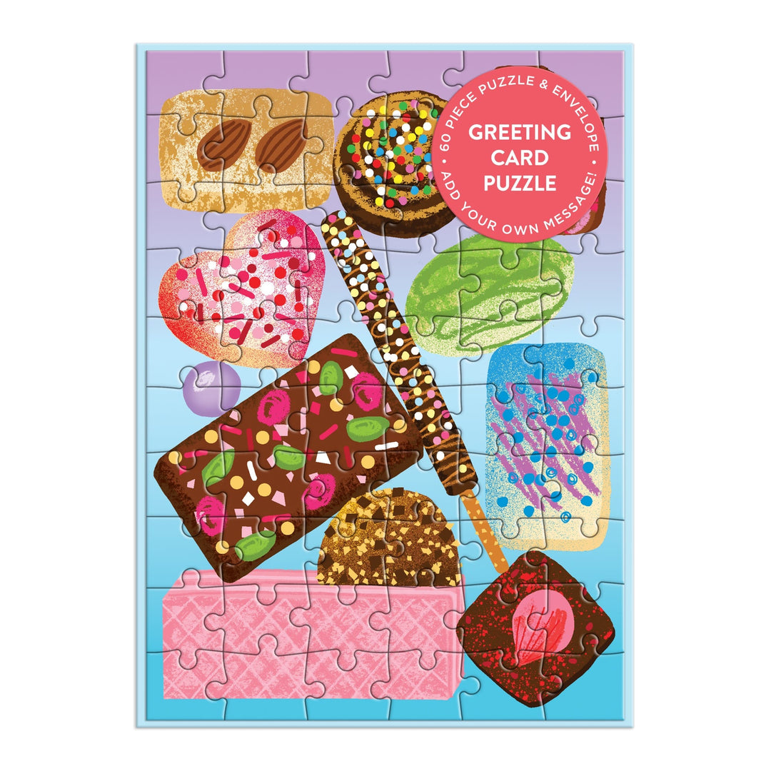 Sweets for the Sweet Greeting Card Puzzle Jigsaw Puzzle Alice Oehr 