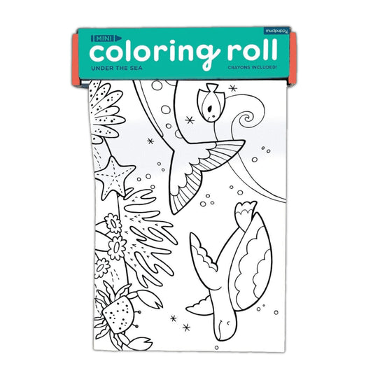 Under The Sea Mini Coloring Roll Coloring Roll Anni Betts 