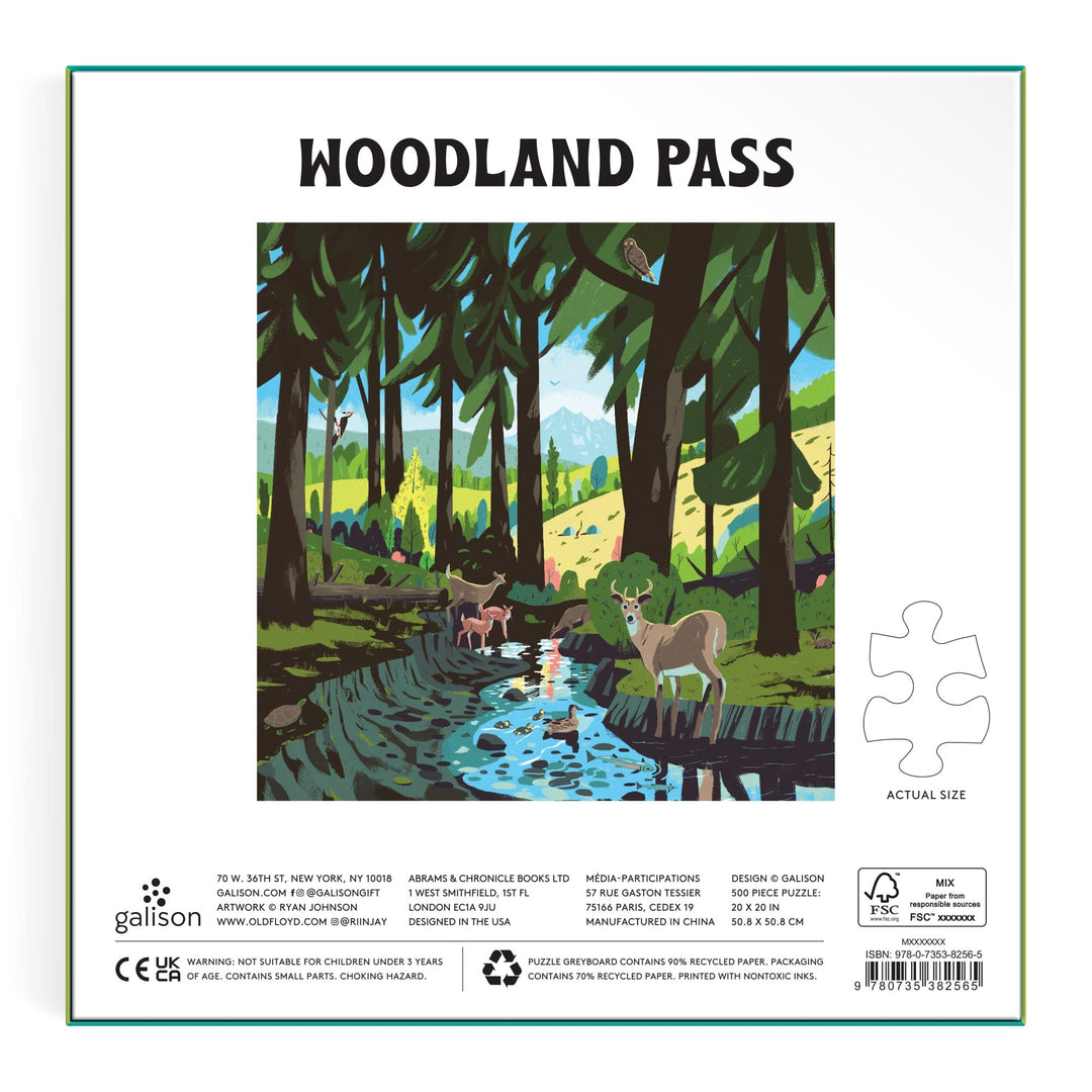 Woodland Pass 500 Piece Puzzle Jigsaw Puzzle Ryan Johnson 