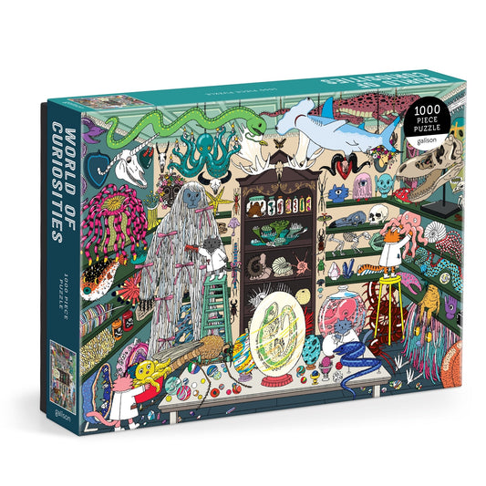 World of Curiosities 1000 Piece Puzzle Jigsaw Puzzle Hyesu Lee 