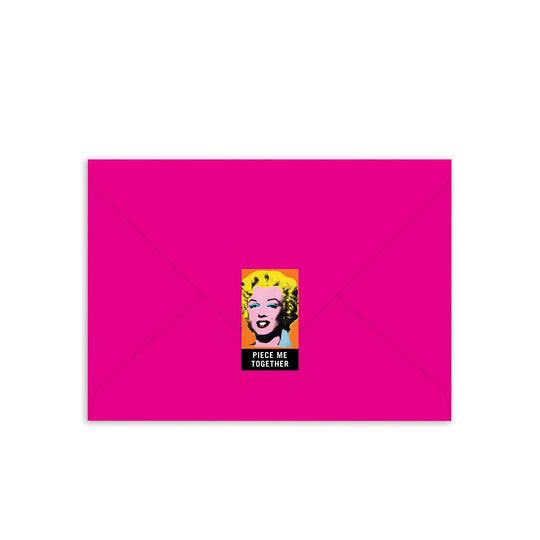 Andy Warhol Marilyn Greeting Card Puzzle Greeting Card Puzzles Andy Warhol Collection 