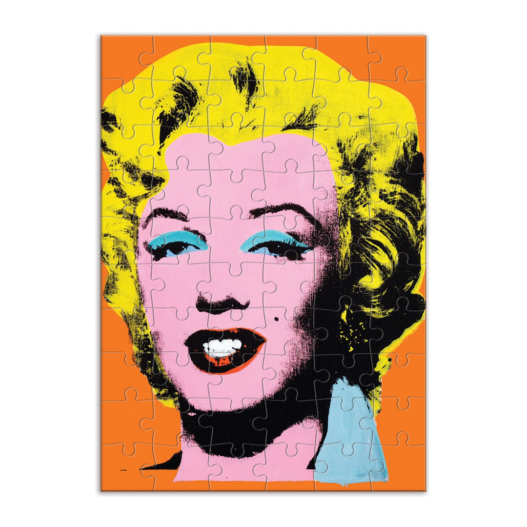 Andy Warhol Marilyn Greeting Card Puzzle Greeting Card Puzzles Andy Warhol Collection 